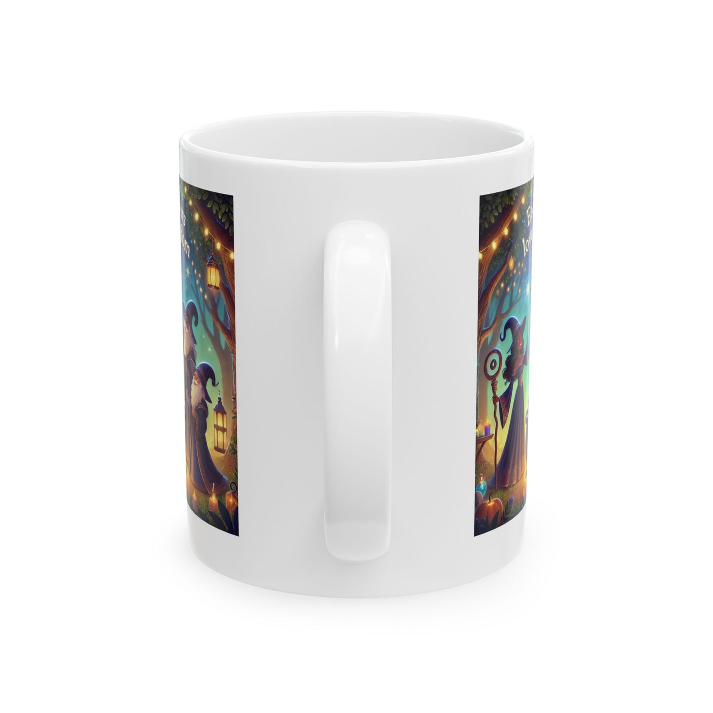 Enchanting Ceramic Mug - 11oz & 15oz for Love and Wisdom !