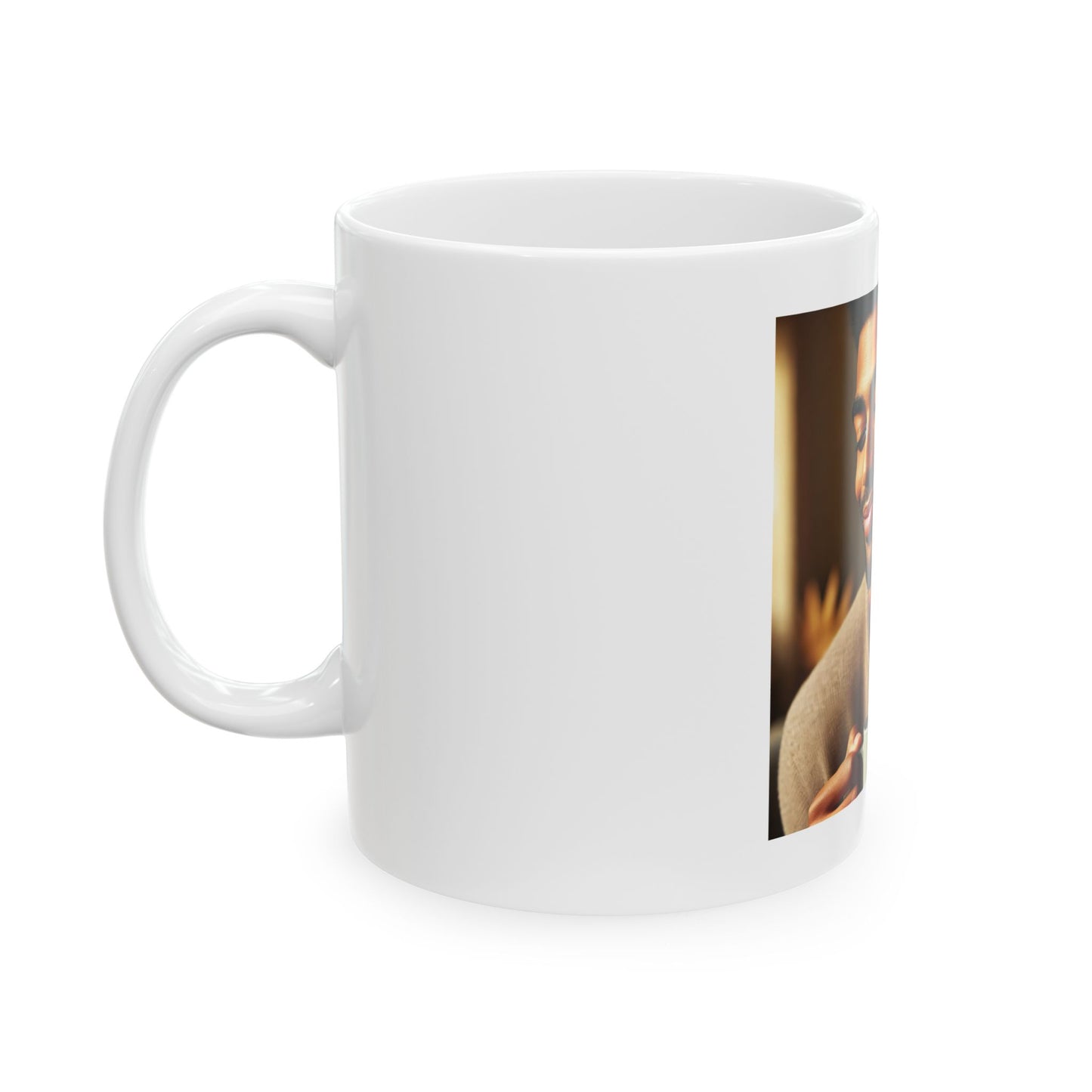 Inspirational Ceramic Mug - Each Sip Quiets My Mind - 11oz & 15oz