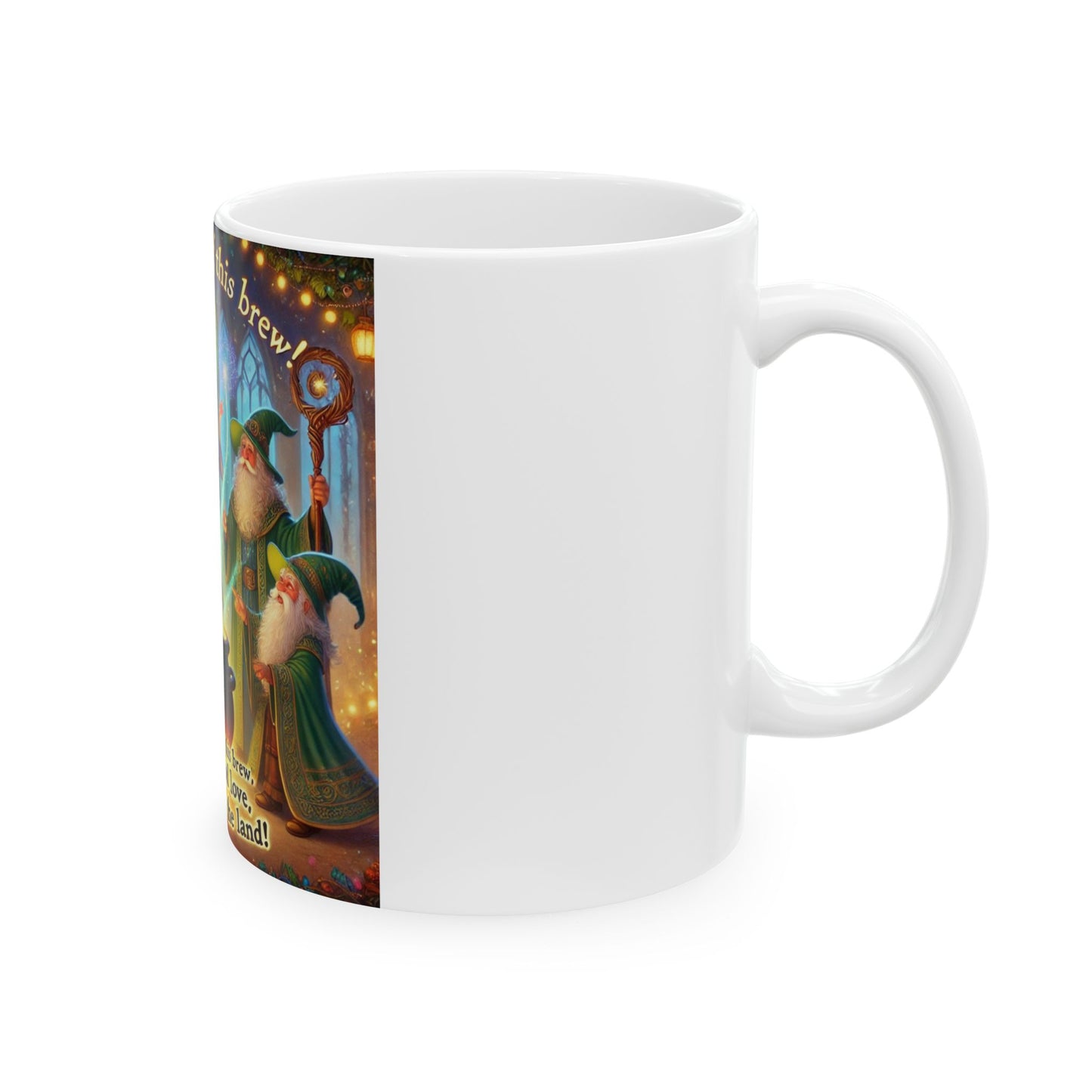 Whimsical Magic Brew Ceramic Mug - 11oz & 15oz