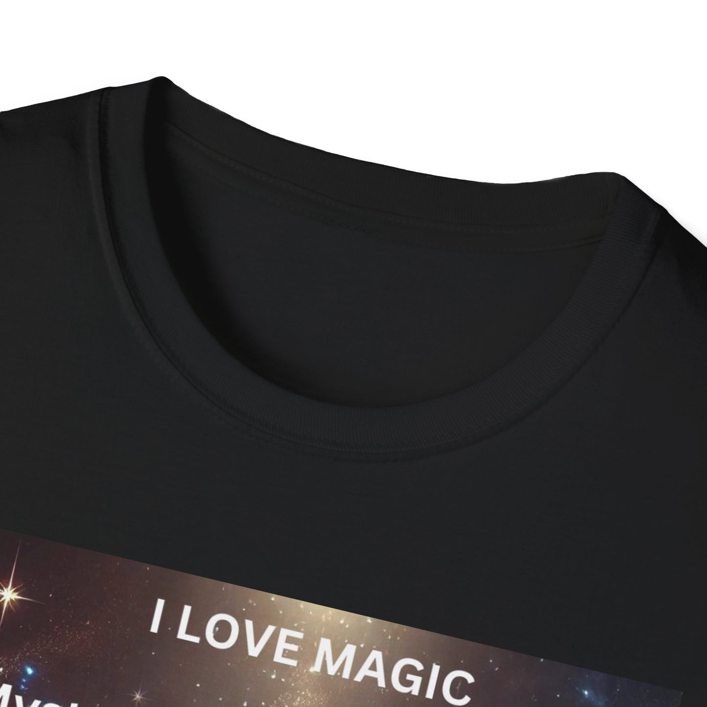 I Love Magic Adventure Unisex Softstyle T-Shirt | Cosmic Vibe Tee for Creativity & Imagination