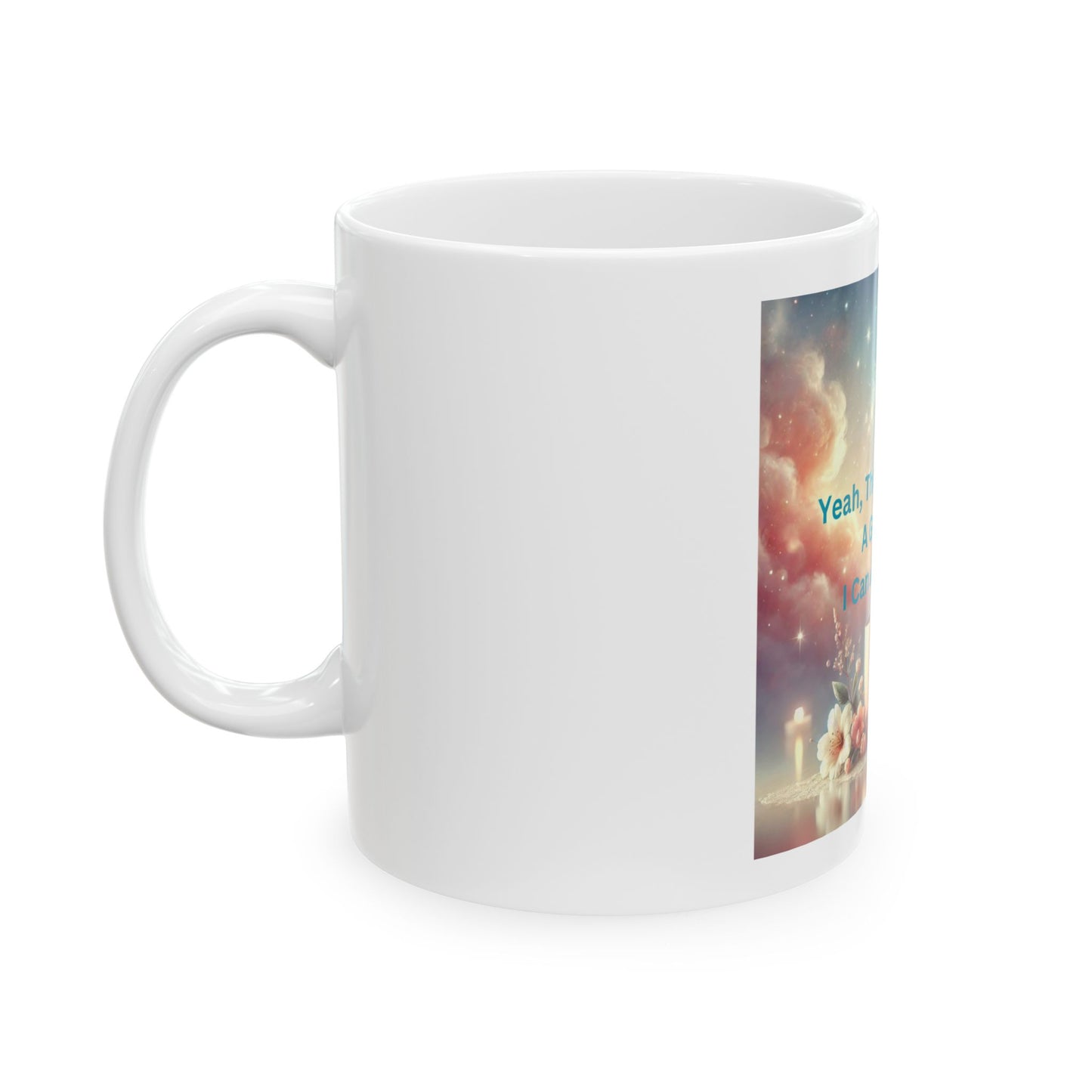 Inspirational Ceramic Mug - "Yeah, This Is Gonna Be A Great Day" - Motivational Coffee Cup for Daily Positivity