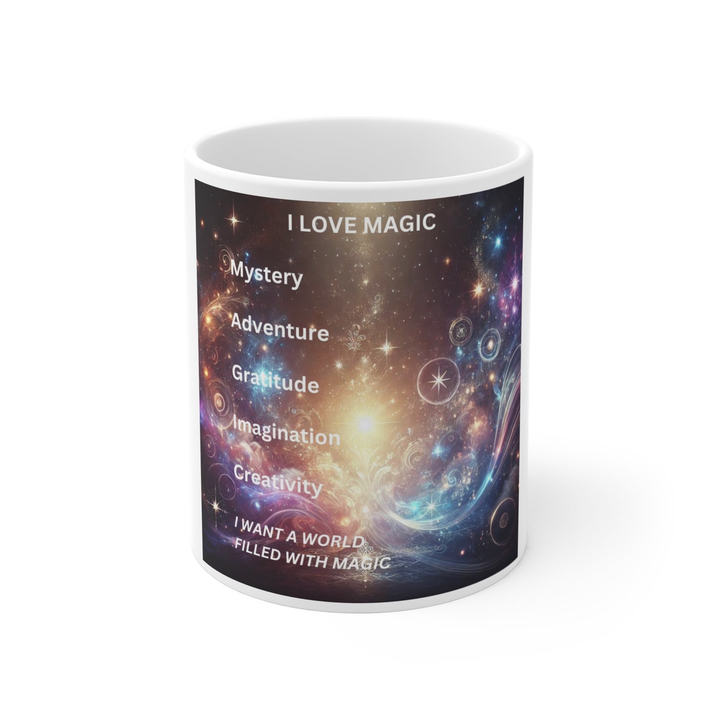 Creamic Mug 11oz - Magical Adventure and Gratitude