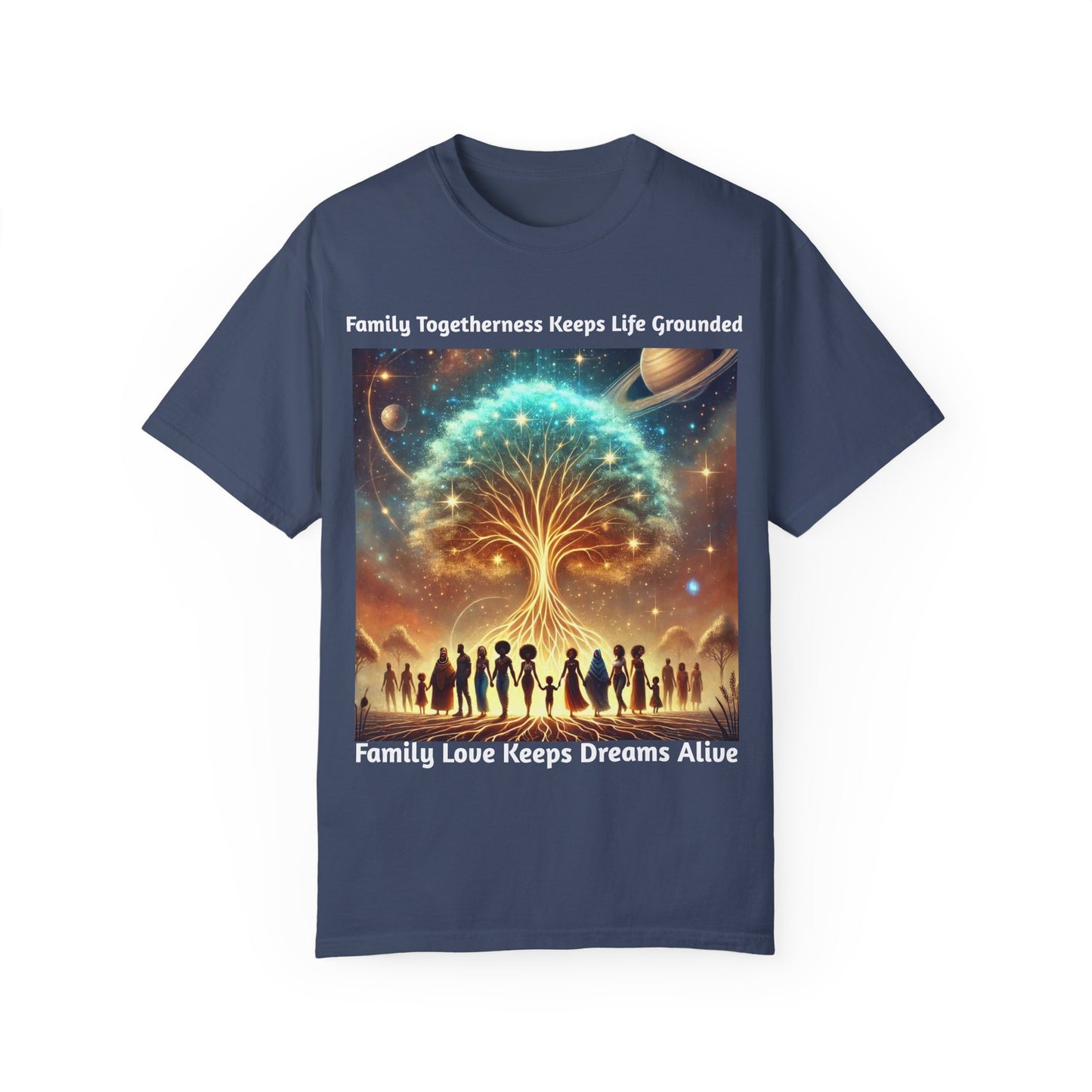 Love Keeps Dream Growing Unisex Garment-Dyed T-Shirt